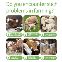 1kg de lait de chèvre en poudre avec multivitamines OEM/ODM Supplément nutritionnel pour vache, mouton et bétail pour les soins de santé et le bien-être