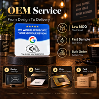 Écran d'affichage tactile personnalisé en acrylique imprimé avec code QR RFID/NFC, support adhésif, étanche/résistant aux intempéries, compatible puce NTAG213