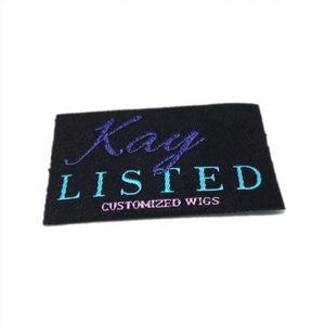 High Performance <b>Cheap</b> Custom Wig Tag Woven Labels Wig Labels - Product Image 2
