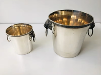 Seau à glace et bac à boissons en aluminium écologique de qualité supérieure Vinita Impex, grand seau à vin isotherme