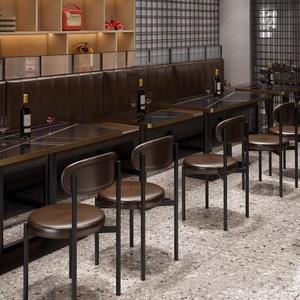 Ensemble table et chaises de <span class=keywords><strong>bar</strong></span> personnalisé, <span class=keywords><strong>bar</strong></span> musical, café, mobilier moderne simple, mobilier commercial de luxe léger - Product Image 2