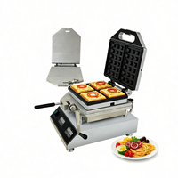 Bestseller Pressing Shrimp Pancake Machine Dünne Cracker Meeres früchte Fossil Cake Machine Meeres früchte Fossil Pancake Machine Benutzer definiertes Logo
