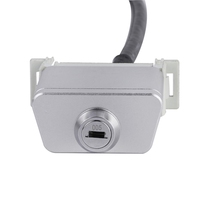 Bloqueo de Seguridad Antirrobo para Coche OBD2, Protector de Puerto OBDII de Metal con 2 Llaves