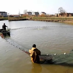 Filet de pêche à flotteur PE PP, noir