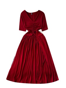 <span class=keywords><strong>Nuevo</strong></span> Vestido de Moda con Encaje Dulce y Bordado en la Cintura para Mujer, Sensación Única, Delgado, Elegante, Rejuvenecedor, Estilo Primera Amor - Product Image 6