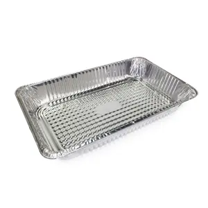 Casserole de Table à vapeur Pactiv 5233G, papier d'aluminium jetable en profondeur, récipient pleine capacité, papier d'aluminium pur pour aliments