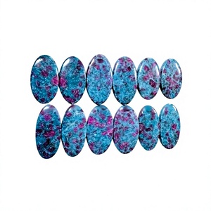 สินค้ามาใหม่ FAIJAN GEMS คริสตัลธรรมชาติคุณภาพสูง คิยาไนต์สีแดงคู่กับฟูชไซต์ พร้อมใบรับรองจากผู้เชี่ยวชาญภายนอก รัฐราชสถาน สำหรับทำเครื่องประดับ - Product Image 1