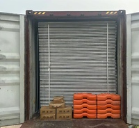 Clôture temporaire extérieure à prix d'usine, barrière de sécurité mobile en treillis métallique portable pour la construction et les événements publics