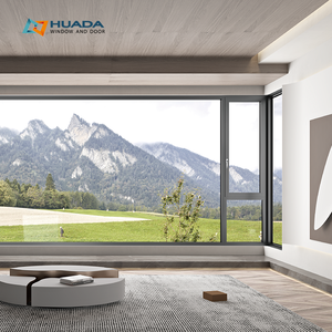 شهادة NFRC إمالة وتحويل نوافذ وأبواب الألومنيوم خفف من الزجاج العازل الحراري استراحة - Product Image 1