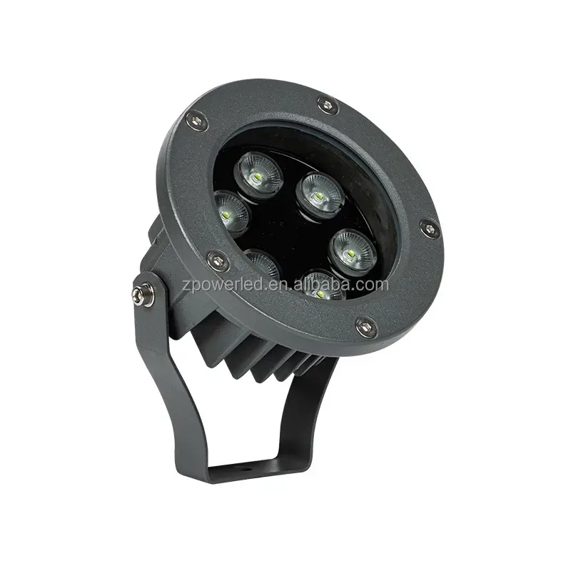 Die Casting Aluminum Housing 6w 9w 12w 18w 36w DMX RGB Outdoor LED Flood Lights