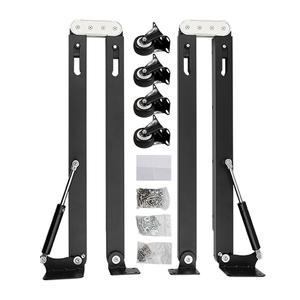 Foldable <b>Table</b> with Built-in Hinges for Folding Down and Multi-functional Hidden Telescopic Bar - Product Image 1