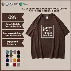 เสื้อยืดคอกลม <span class=keywords><strong>AG</strong></span> 280GSM Mauser Heavy  ผ้าฝ้าย 100% ระบายอากาศได้ดี  สำหรับผู้ชาย  แขนสั้น  รับสกรีนโลโก้ตามสั่ง - Product Image 1