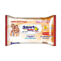 Lingettes humides sans alcool, toucher doux, nettoyage délicat, hygiéniques, jetables, vente en gros, 72 pièces