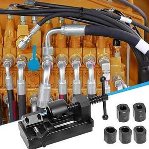 Ống kết nối công cụ với 5 chủ sở hữu cho dòng nhiên liệu CPE của dòng nhiên liệu 4an 6an một phụ kiện công cụ nhiên liệu kết nối nhanh chóng cài đặt công cụ - Product Image 5