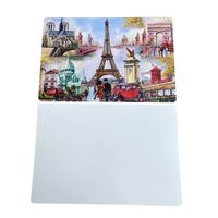 Vente en gros de sets de table photo personnalisés de haute qualité napperon en PVC napperons lavables imperméables en PP pour table à manger