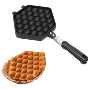 Yapışmaz yumurta Waffle pişirme makinesi