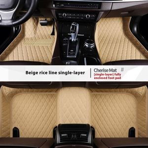 Alfombrilla Antideslizante para Coche, Accesorio Interior de Lujo, Impermeable, 3D, Específica para Modelo de Coche, Personalizada, de Cuero, Delantera y Trasera, para Automóvil - Product Image 6