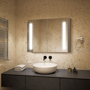 Nouveau design de miroir mural de salle de bain intelligent multifonctionnel avec certificat CE - Product Image 3