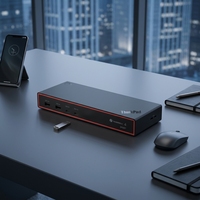 Station d'accueil intelligente Lenovo ThinkPad Thunderbolt 4 Gen 2 7500 40BE0135US avec adaptateur 135W