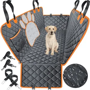 Protector de asiento trasero de coche impermeable 600D Oxford, alfombrilla para mascotas, hamaca para perros, fundas para asiento de coche, mascotas, hogar