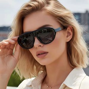 Gafas de Sol Personalizadas con Logotipo 2026, Diseño de Leopardo, Estilo Punk, Protección UV400, Color Caramelo, Tipo Piloto, para Hombre y Mujer - Product Image 3