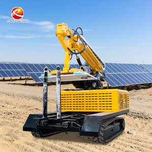 Universal Terrain Anpassungs fähigkeit Solarpanel-Installation maschine für den Gelände bau Photovoltaik-<span class=keywords><strong>Panel</strong></span>-Installation maschine - Product Image 1