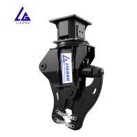 Concasseur de béton rotatif pour mini-excavatrice avec pièces d'usure remplaçables et grande puissance, compatible avec R12 U25-3