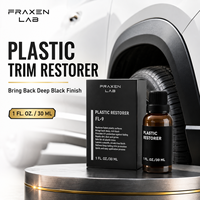 30ML Restaurateur de garnitures plastiques automobiles pour pare-chocs, ailes et tableau de bord décolorés, noir profond effet mouillé, OEM ODM Marque Privée