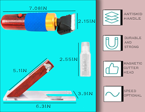 Wholesale Two-in-one Tufting Gun <b>Set</b> Carpet Gun Electric Hair Clipper Carpet Electric Knitting Machine <b>Set</b> for Tufting - Product Image 2
