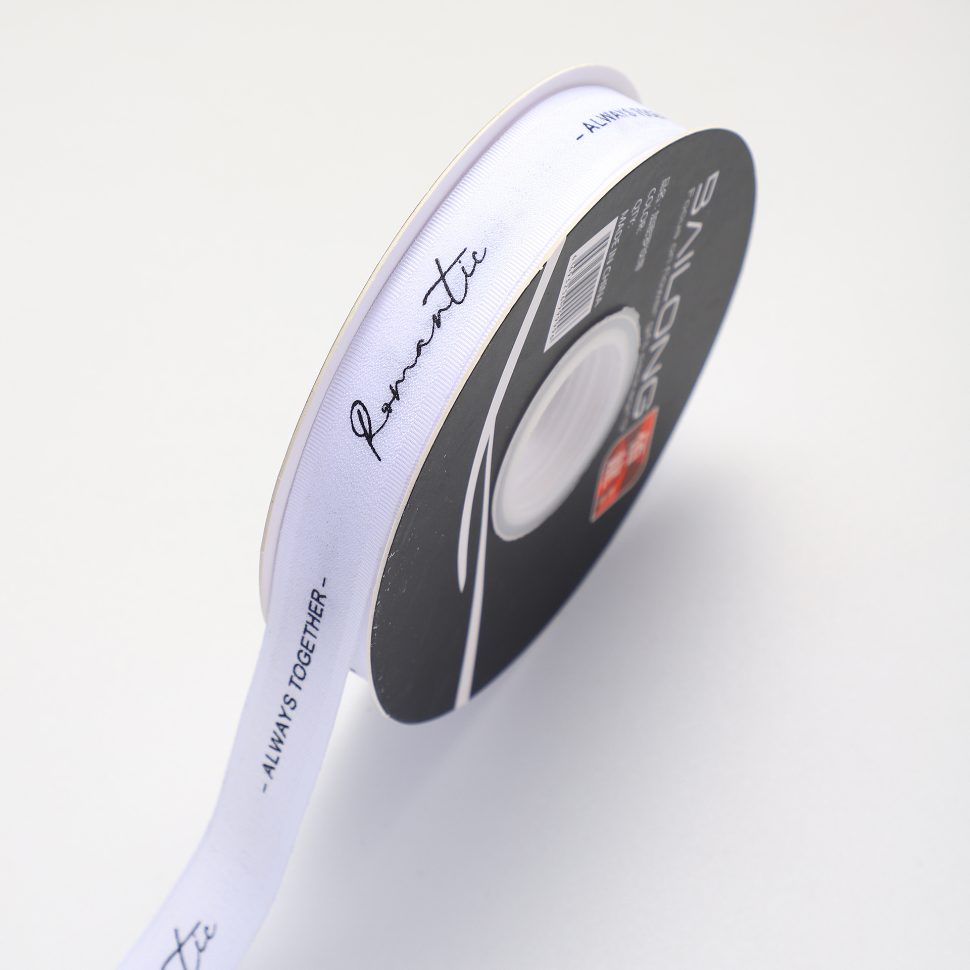 Ruban de lin blanc de 2,0 cm [20 yards]
