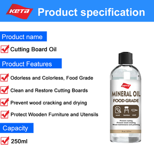 Фабрика Оптовая Продовольственная класс Масло 250 мл для посуды и деревянных поверхностей - Product Image 5