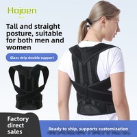 Ceinture Orthopédique en Néoprène EVA Respirante Unisexe pour Dos et Épaules, Idéale pour le Badminton, le Sport et la Correction Posturale - Meilleure Vente