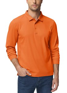 <span class=keywords><strong>Polo</strong></span> a Maniche Lunghe di Alta Qualità con Logo Personalizzato per Uomo, Maglietta <span class=keywords><strong>Polo</strong></span> a Maniche Lunghe in Maglia - Product Image 6
