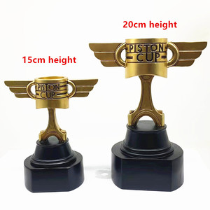 Acceptez les prix du trophée de <span class=keywords><strong>piston</strong></span> en résine pour le salon automobile - Product Image 2