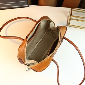 Nuevo Otoño e Invierno Versátil Retro Color Block Color Loaf Bag Bolso de un solo hombro - Product Image 6