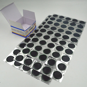 De alta calidad sin Patch fría vulcanización de neumáticos parches de reparación a pequeña escala de lesión Reparación de 40mm * 40mm - Product Image 3