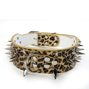 <span class=keywords><strong>Collar</strong></span> para Mascotas con Púas de Diente de Lobo GMTPET, <span class=keywords><strong>Collar</strong></span> de Cuero con Remaches Anti-mordidas para Perros Medianos y Grandes - Product Image 4