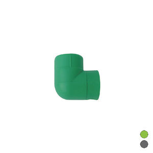 Coude lisse à 90 degrés en polypropylène diamètre 40 pour la plomberie et l'usage industriel - Product Image 1