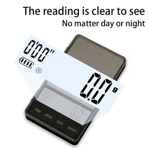 Bilancia Digitale Portatile Piccola Capacità 200g/500g Precisione 0.01g in Plastica ABS con Coperchio in Acciaio Inossidabile per Gioielli e Medicina - Product Image 3