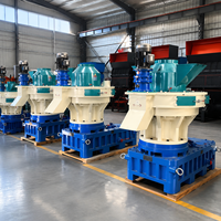 Machine à granulés de bois biomasse 1000 kg/h, granulateur à matrice annulaire pour la production de granulés de sciure et de paille