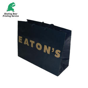 Sac en papier à cordon de taille A5 personnalisée avec poignée en soie Impression offset de luxe avec logo personnalisé-pour emballage de luxe - Product Image 5