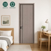 Porte en bois mélaminé ignifuge et résistante aux rayures, idéale pour les hôtels et appartements – Direct Usine