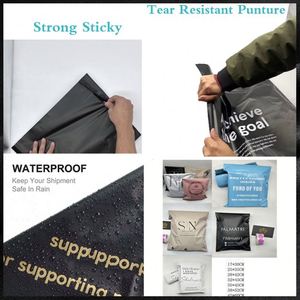 Customized LOGO Pink Poly Mailing Mailer <b>Bags</b> Clothing Shipping <b>Bags</b> Biodegradable Packaging <b>Bags</b> for Hoodies - Product Image 2