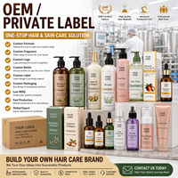 Set de Cuidado Capilar Orgánico con Aceite de Batana SILU, Jabón, Sérum, Aceite Vegano para el Crecimiento del Cabello para Mujeres Negras, Marca Privada