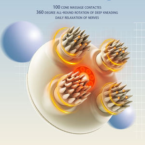 2025 nueva llegada máquina masajeadora de cabeza automática recargable masajeador de cuero cabelludo eléctrico impermeable gran oferta producto de tendencia - Product Image 2