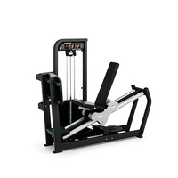 Liva LH-14 Machine de presse à jambes commerciale à charge par pignon, poste unique pour la musculation des fessiers, des quadriceps et des ischio-jambiers, équipement d'entraînement des jambes pour salles de sport
