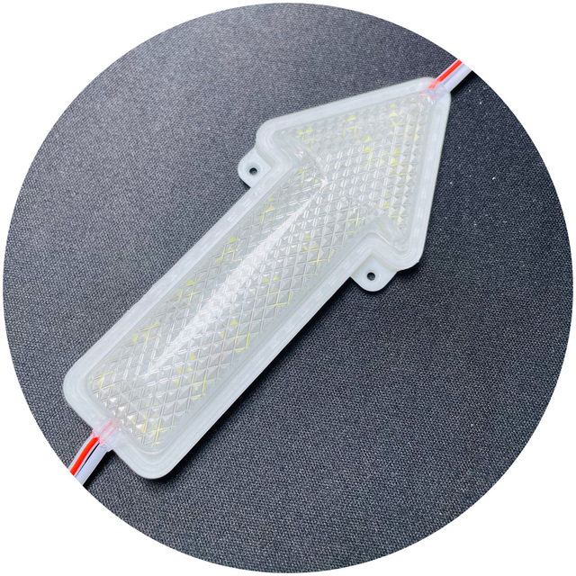 Vehicle Forklift Guide signal Led Directional Led Module Lights Safe Warning Led Module Arrow Sign Traffic Led Light Module