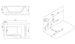 Bañera de Hidromasaje Whirlpool, Venta Directa de Fábrica, Bañera de SPA de Lujo con Cascada de Agua y Burbujas de Aire - Product Image 6