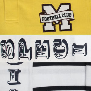 Maillot de <span class=keywords><strong>Rugby</strong></span> Tricoté Teinture de Fil 100% Recycler Polyester Rayé 350gsm Pull de <span class=keywords><strong>Rugby</strong></span> à Manches Longues - Product Image 5