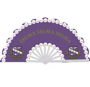 Sigma Lambda Gamma <span class=keywords><strong>sorority</strong></span> 33cm gấp Polyester người hâm mộ lớn clacking gấp người hâm mộ <span class=keywords><strong>sorority</strong></span> Clack cầm tay Fan - Product Image 6